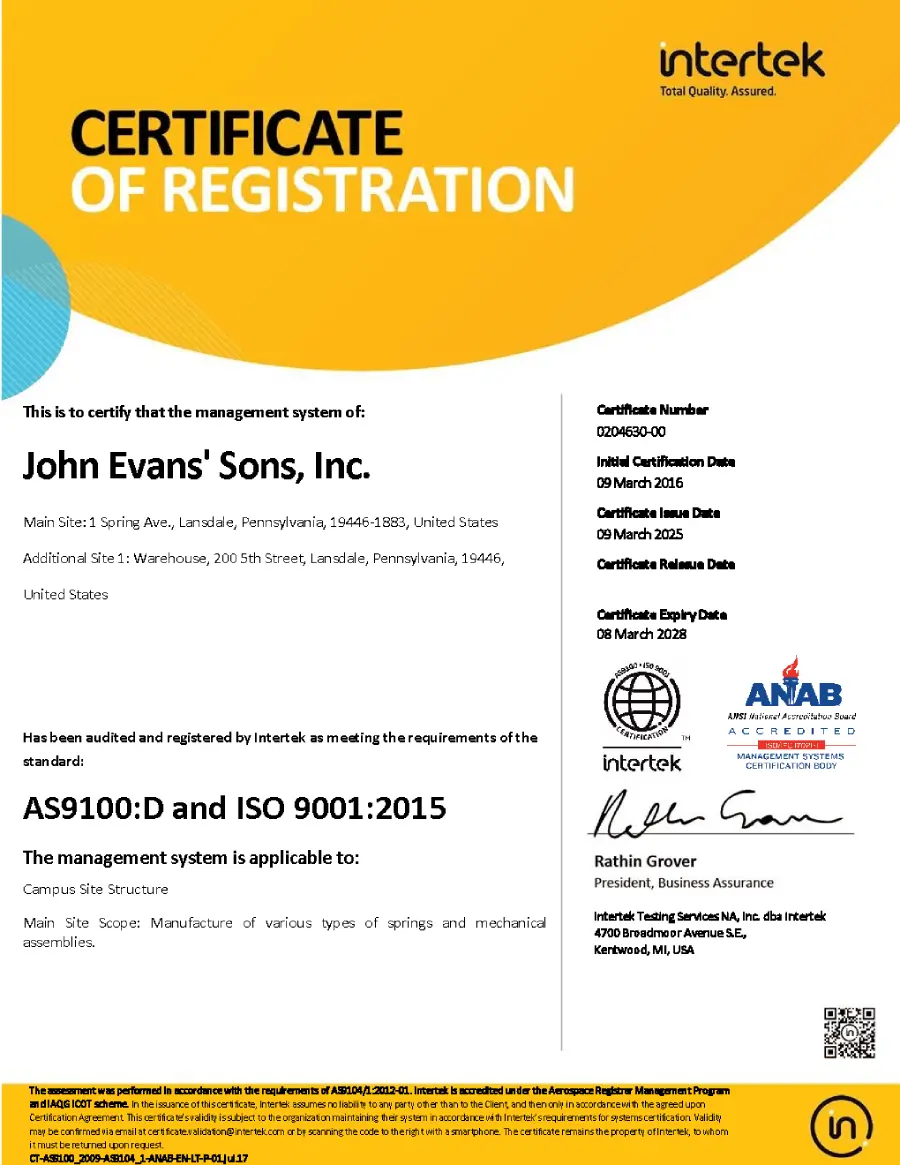 ISO 9001:2015 & AS9100 