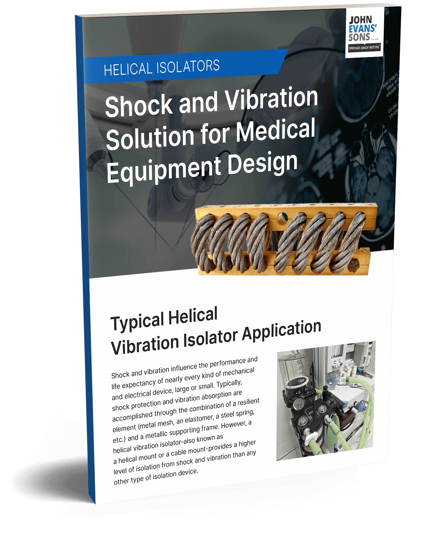 Helical Isolators: Shock and Vibration Solution for Medical Equipment Design
