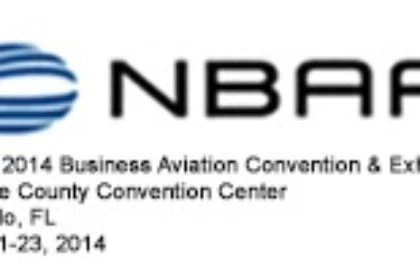 NBAA Logo Logo for National Business Aviation Association Convention and Exhibition (NBAA 2014) in Orlando, October 21_ 23.