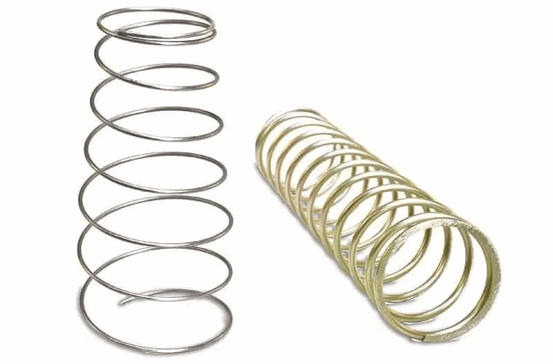 Two Helical Springs. With the right helical spring design, JES can fabricate extension, torsion, and compression springs for your medical application.